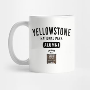 Fishing Bridge Yellowstone Alumni Mug